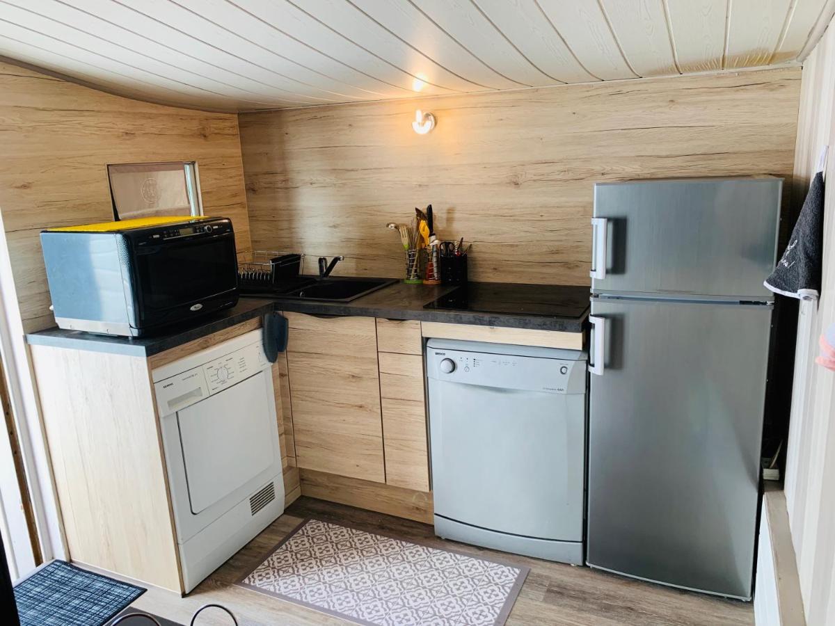 Chalet Bord De Mer 6 Couchages Villa Merville-Franceville-Plage Bagian luar foto
