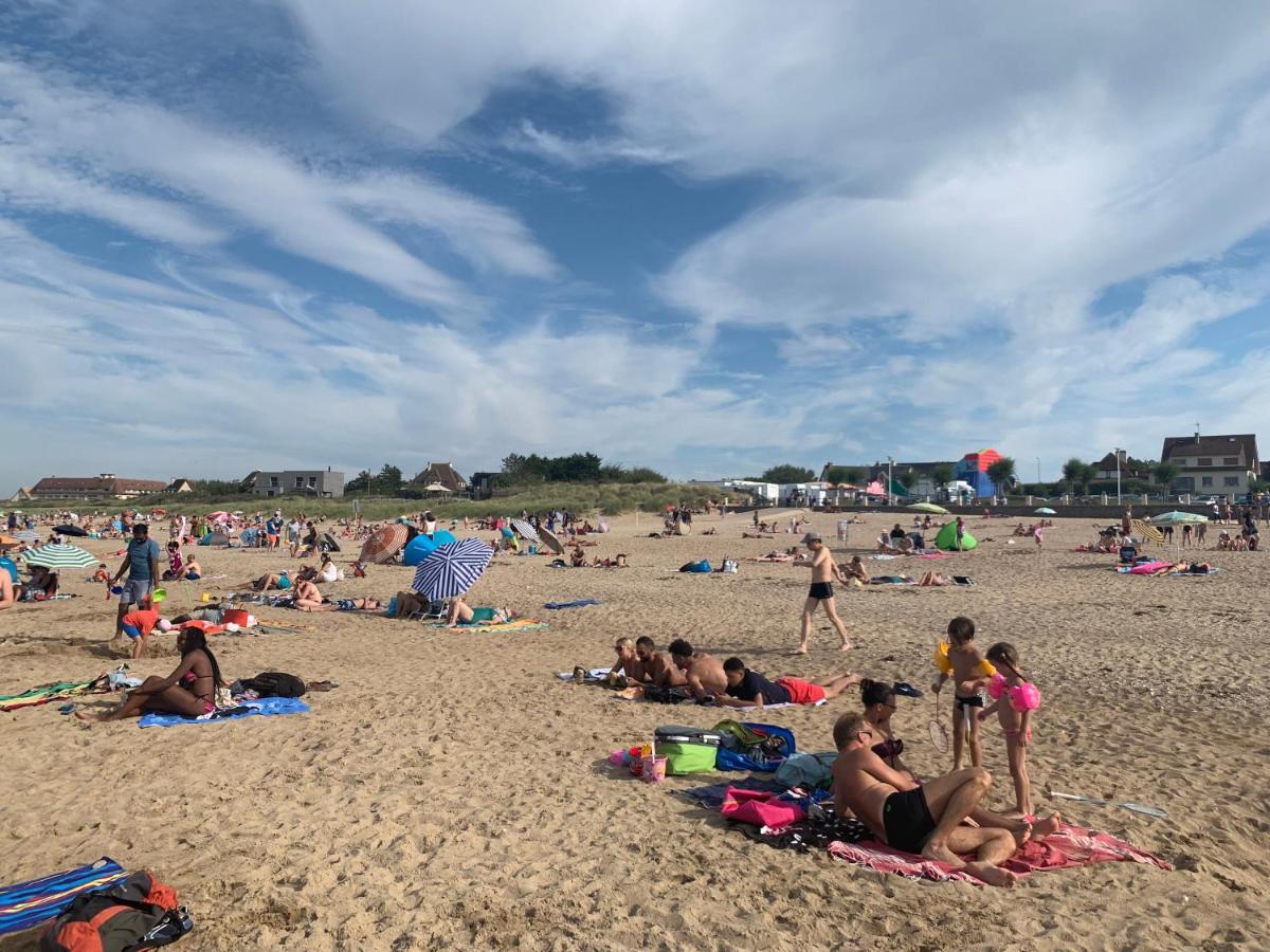 Chalet Bord De Mer 6 Couchages Villa Merville-Franceville-Plage Bagian luar foto