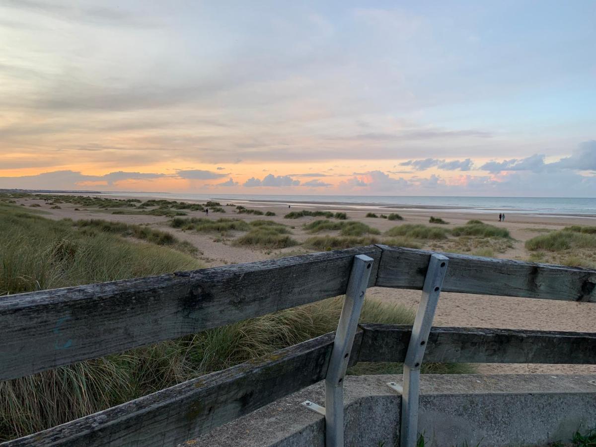 Chalet Bord De Mer 6 Couchages Villa Merville-Franceville-Plage Bagian luar foto