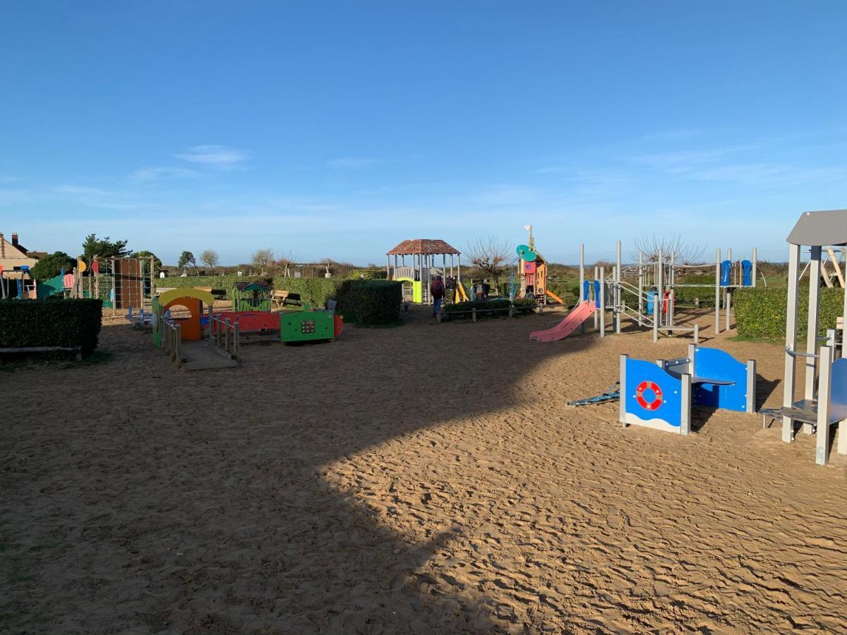 Chalet Bord De Mer 6 Couchages Villa Merville-Franceville-Plage Bagian luar foto
